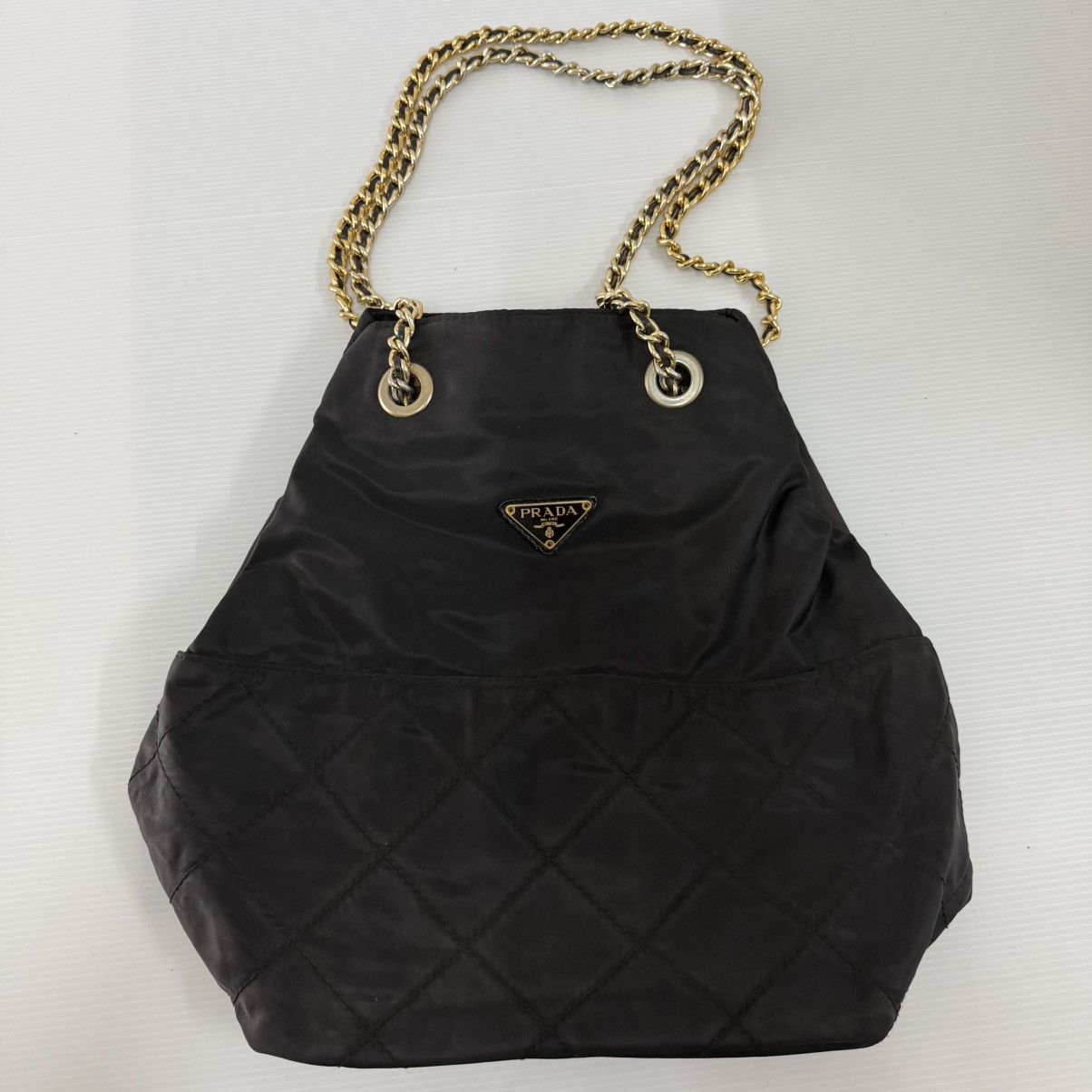 Prada Prada Nylon Vintgae Shoulder Chain Bag Size ONE SIZE - 13 Thumbnail