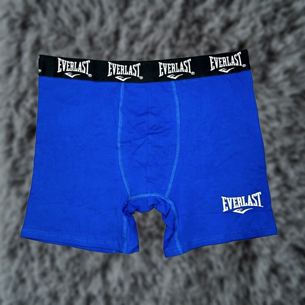 Everlast Everlast Boxer Brief Underwear XL Men Blue Cotton Stretch Regular Size Size 46R - 1 Thumbnail