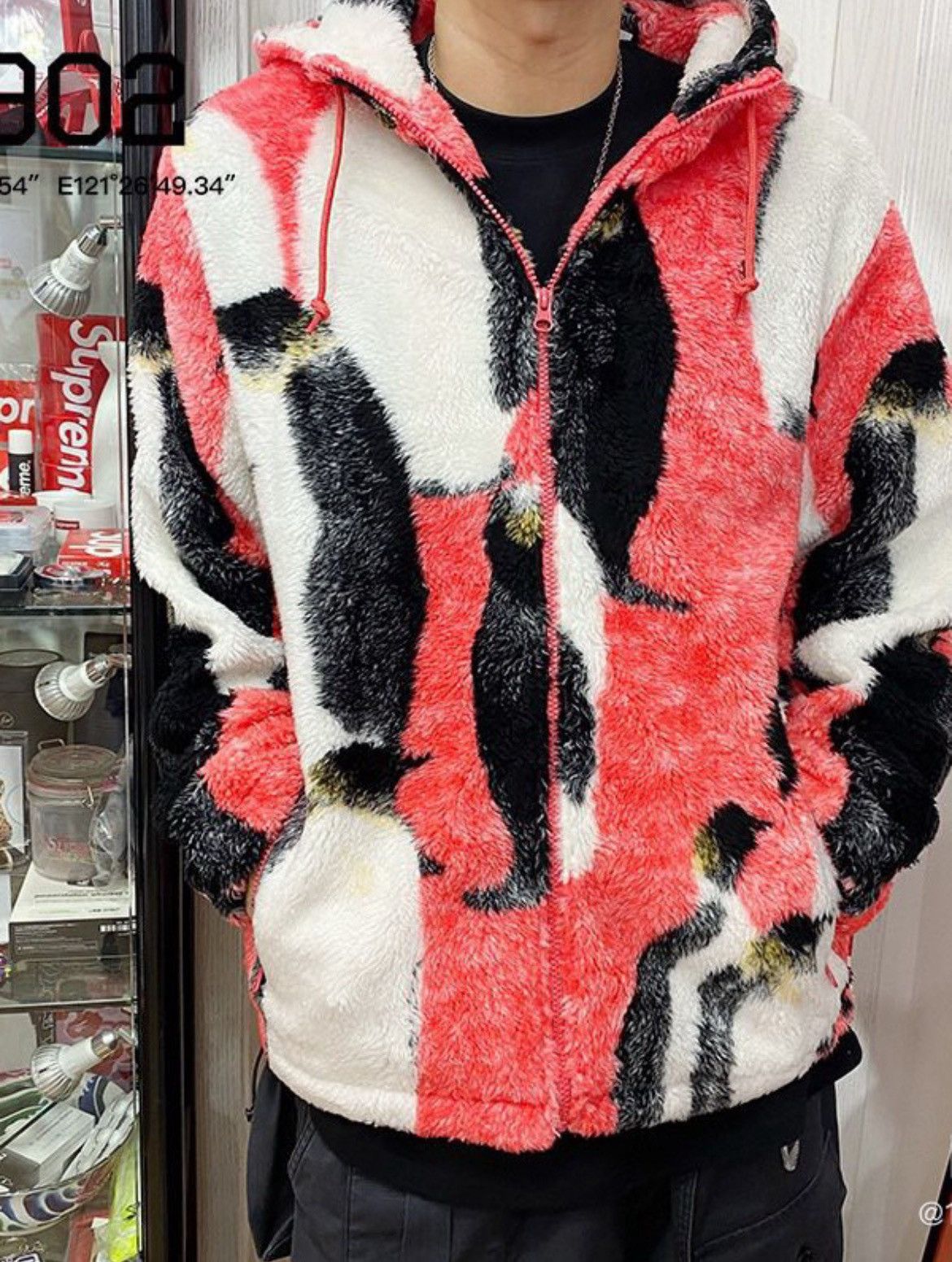 Supreme Supreme FW20 Penguins Hooded Fleece Jacket Size US M / EU 48-50 / 2 - 6 Thumbnail
