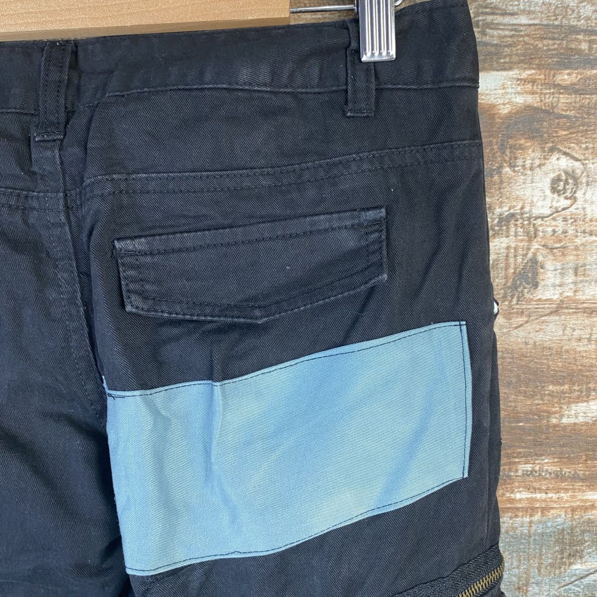Japanese Brand DL Grazie Black Cargo Multipocket Pants #C926 Size US 26 / EU 42 - 19 Thumbnail