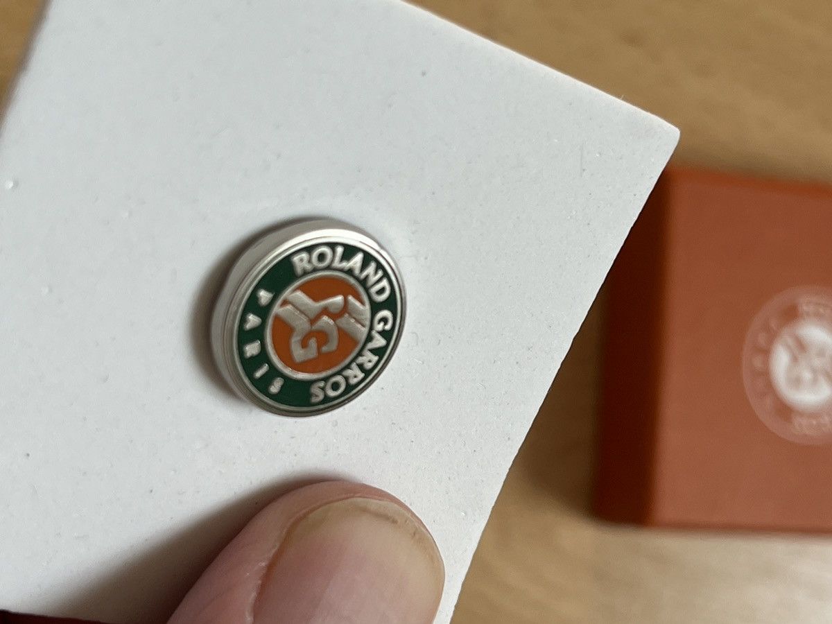 Vintage Roland Garros logo vintage pin Size ONE SIZE - 3 Thumbnail