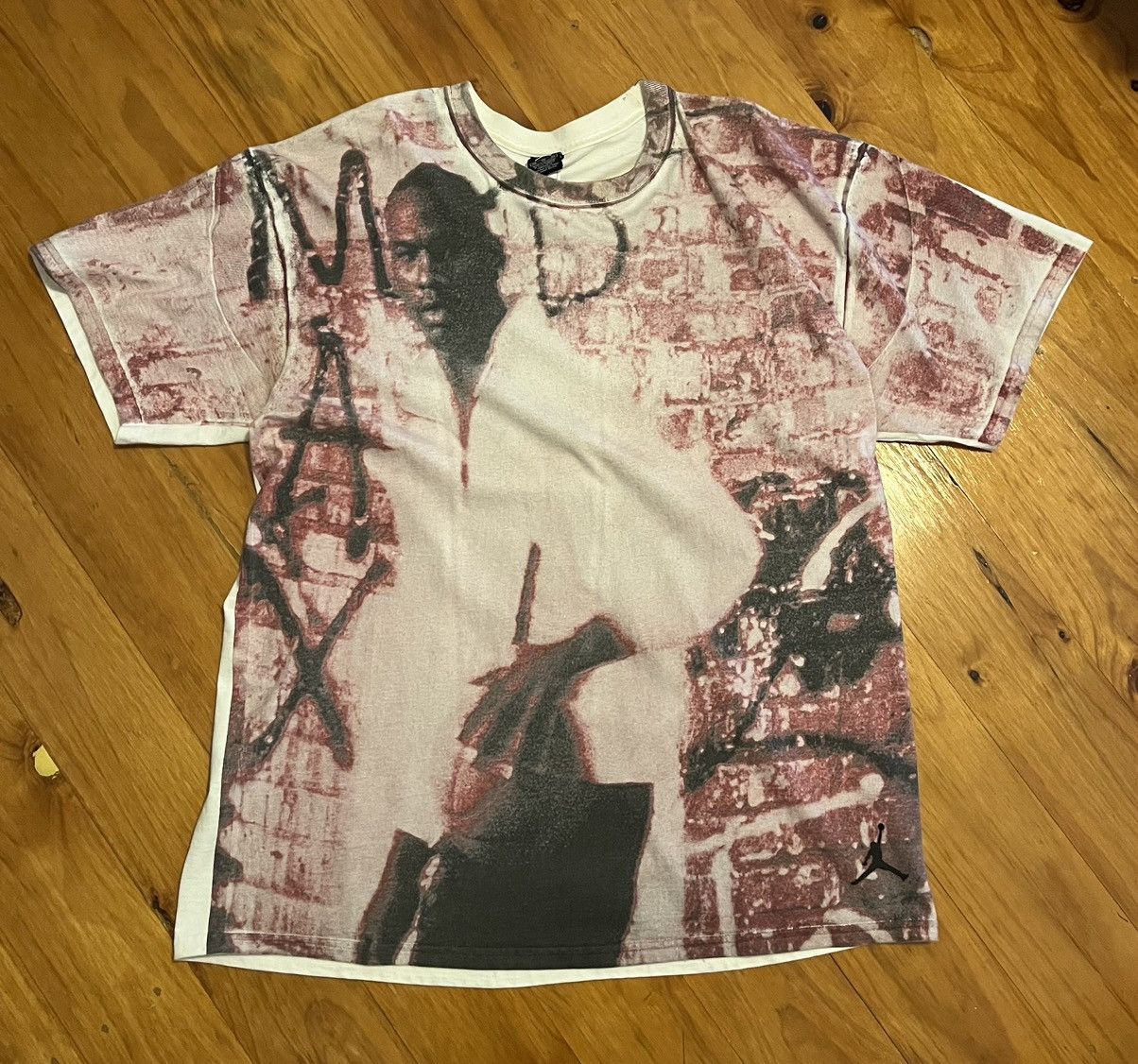 GRAIL 1990's Michael Jordan Playground Rare AOP print 🏆