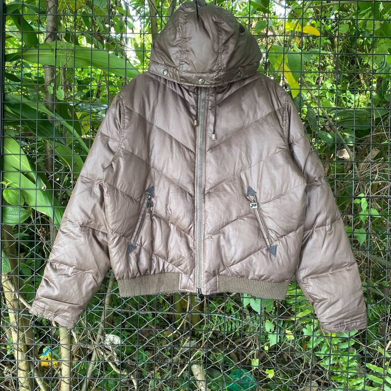 Jonea Jeans Puffer Hoodies Zipper