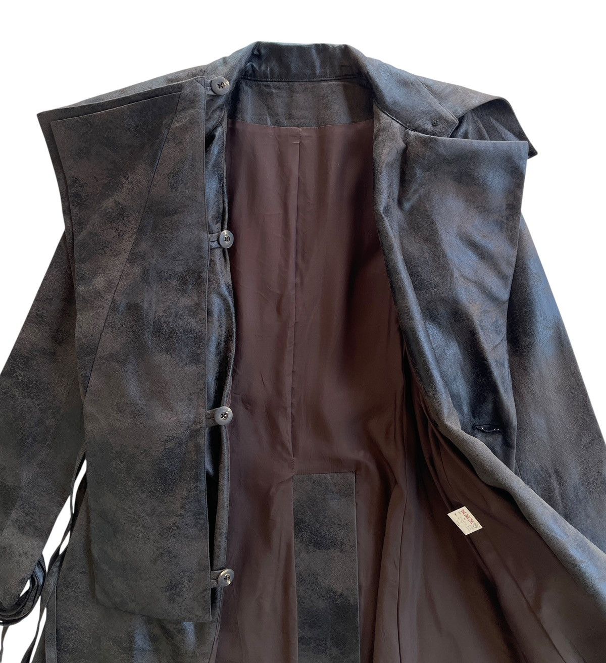 Japanese Brand Luxury Anndrhomme Moleskine Trench Coat Size S / US 4 / IT 40 - 10 Thumbnail