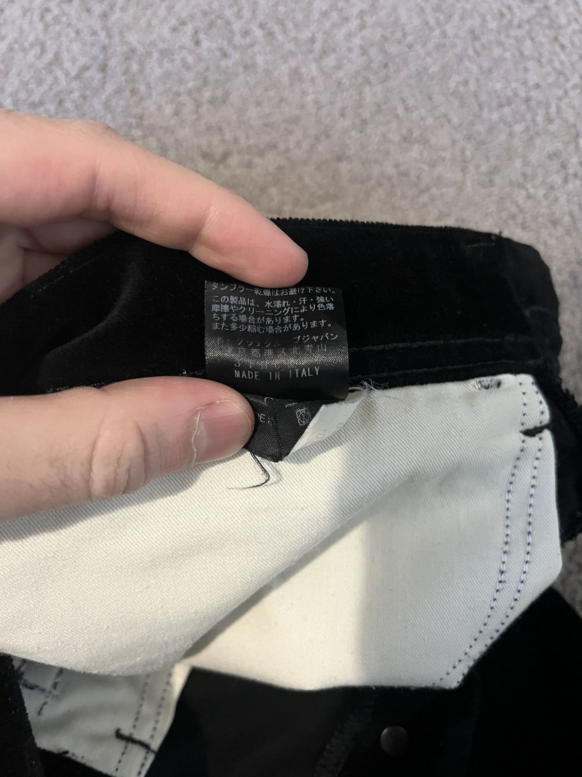 Gucci Gucci Jeans in Black Velvet Size US 28 / EU 44 - 15 Thumbnail