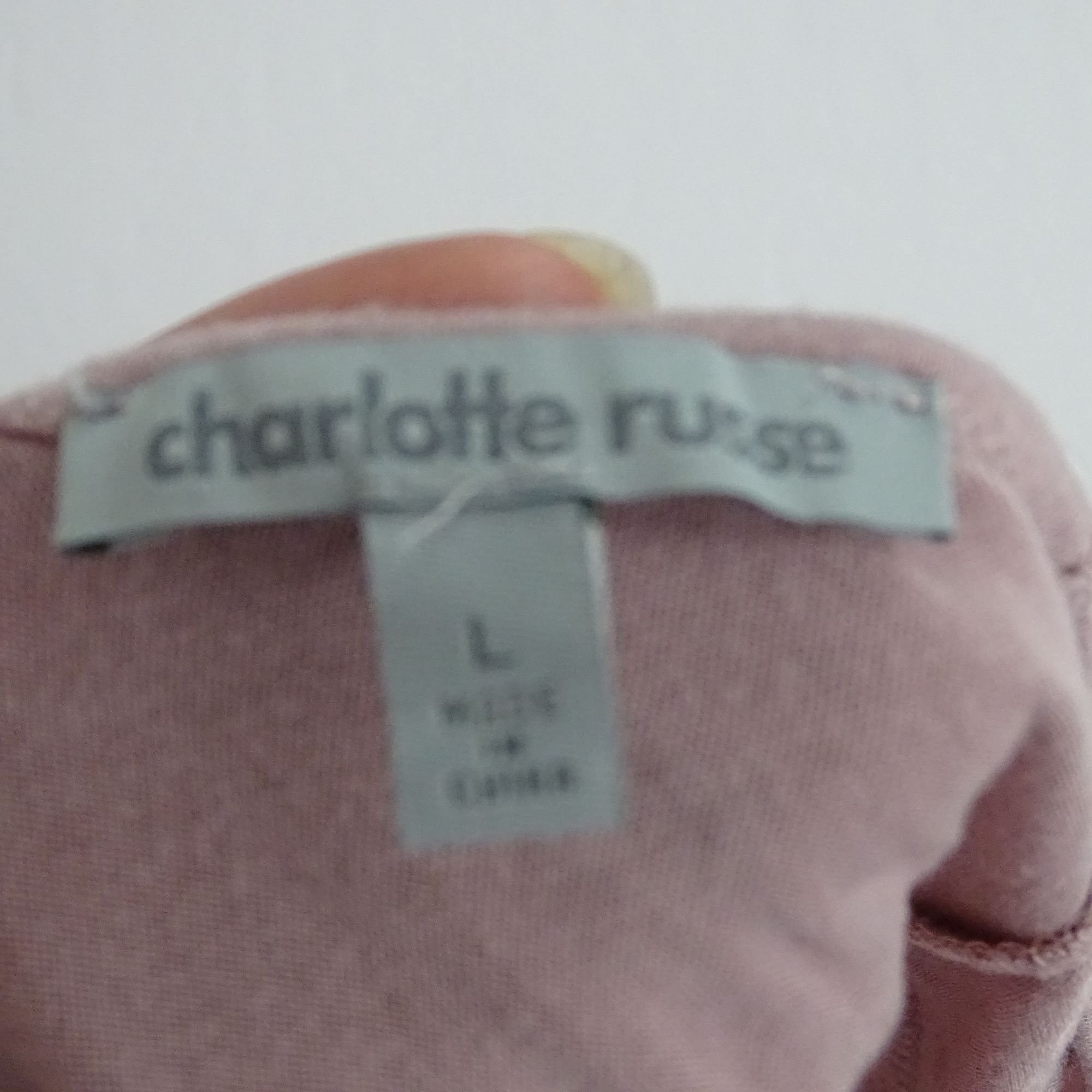 Other Charlotte Russe Pink Strappy Short Sleeve T-Shirt Size L Size L / US 10 / IT 46 - 5 Thumbnail
