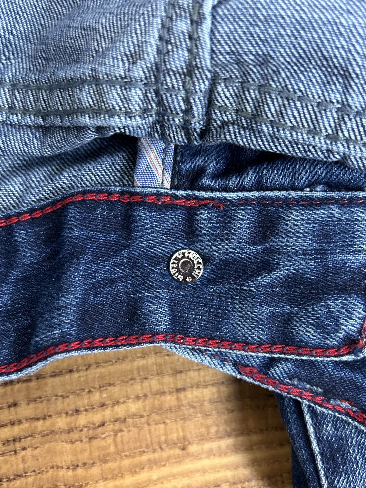 Philipp Plein Philipp Plein Straight Cut Washed Denim Jeans Size 30 Size US 30 / EU 46 - 11 Thumbnail