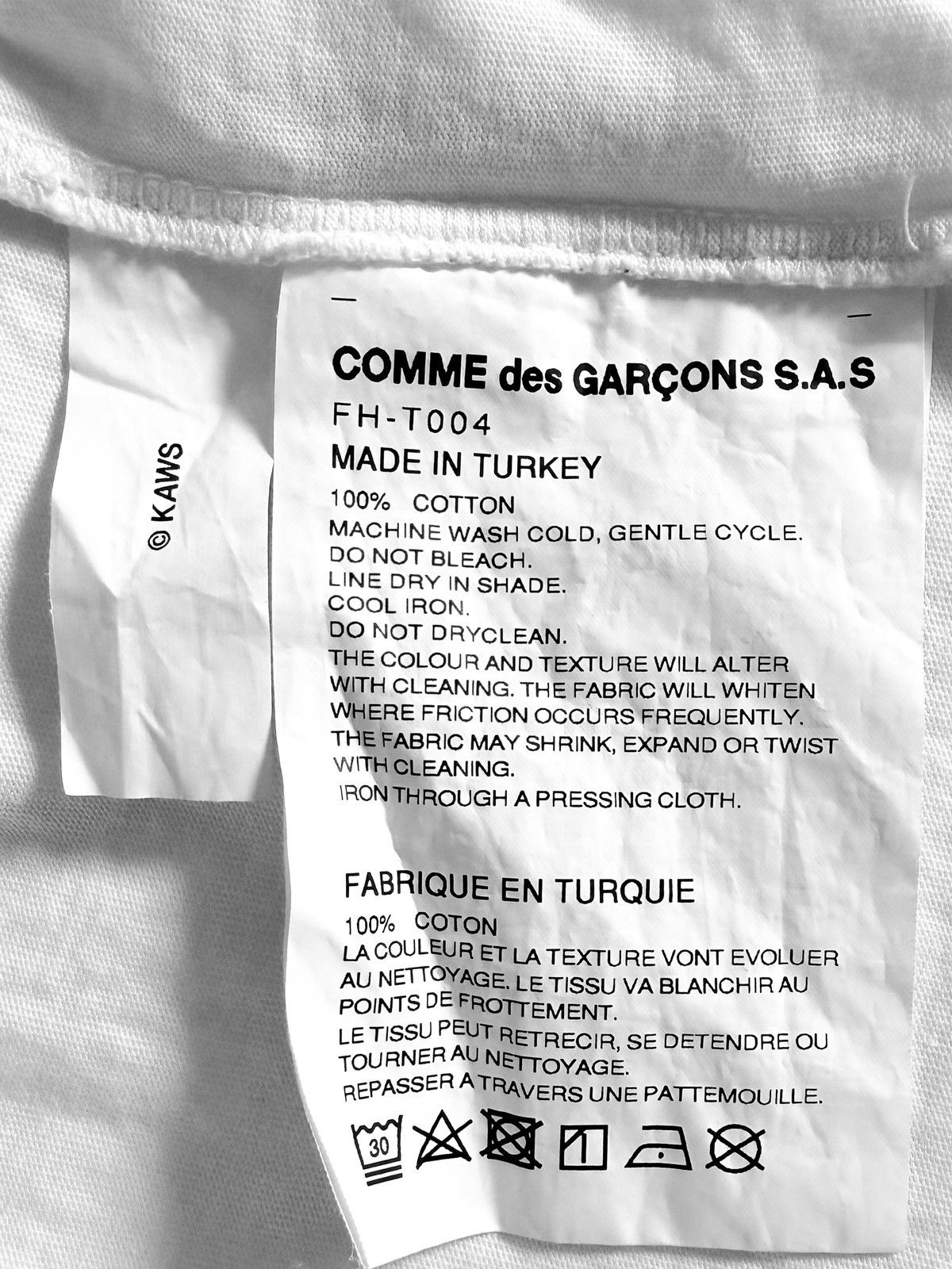 Comme des Garcons Comme des Garcons x KAWS Shirt Size US XL / EU 56 / 4 - 4 Thumbnail