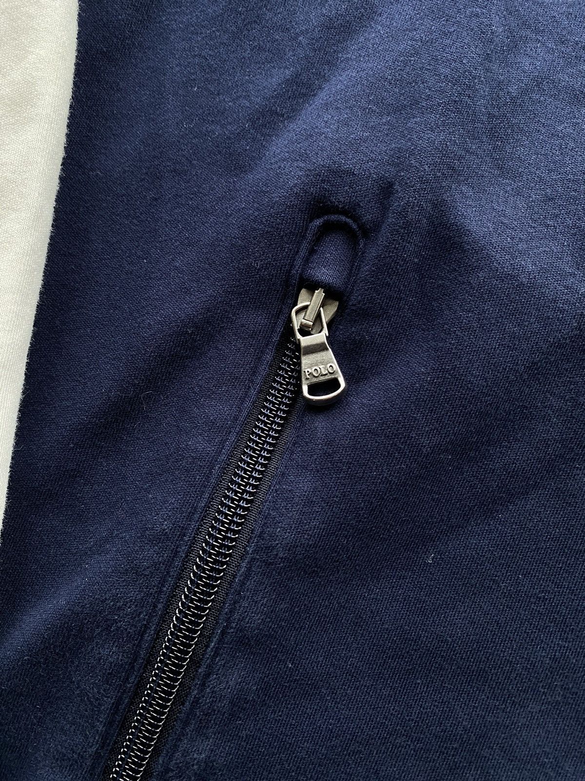 Polo Ralph Lauren × Ralph Lauren Rare Polo Ralph Lauren P-Wing Varsity Fleece Track Jacket Size US M / EU 48-50 / 2 - 6 Thumbnail