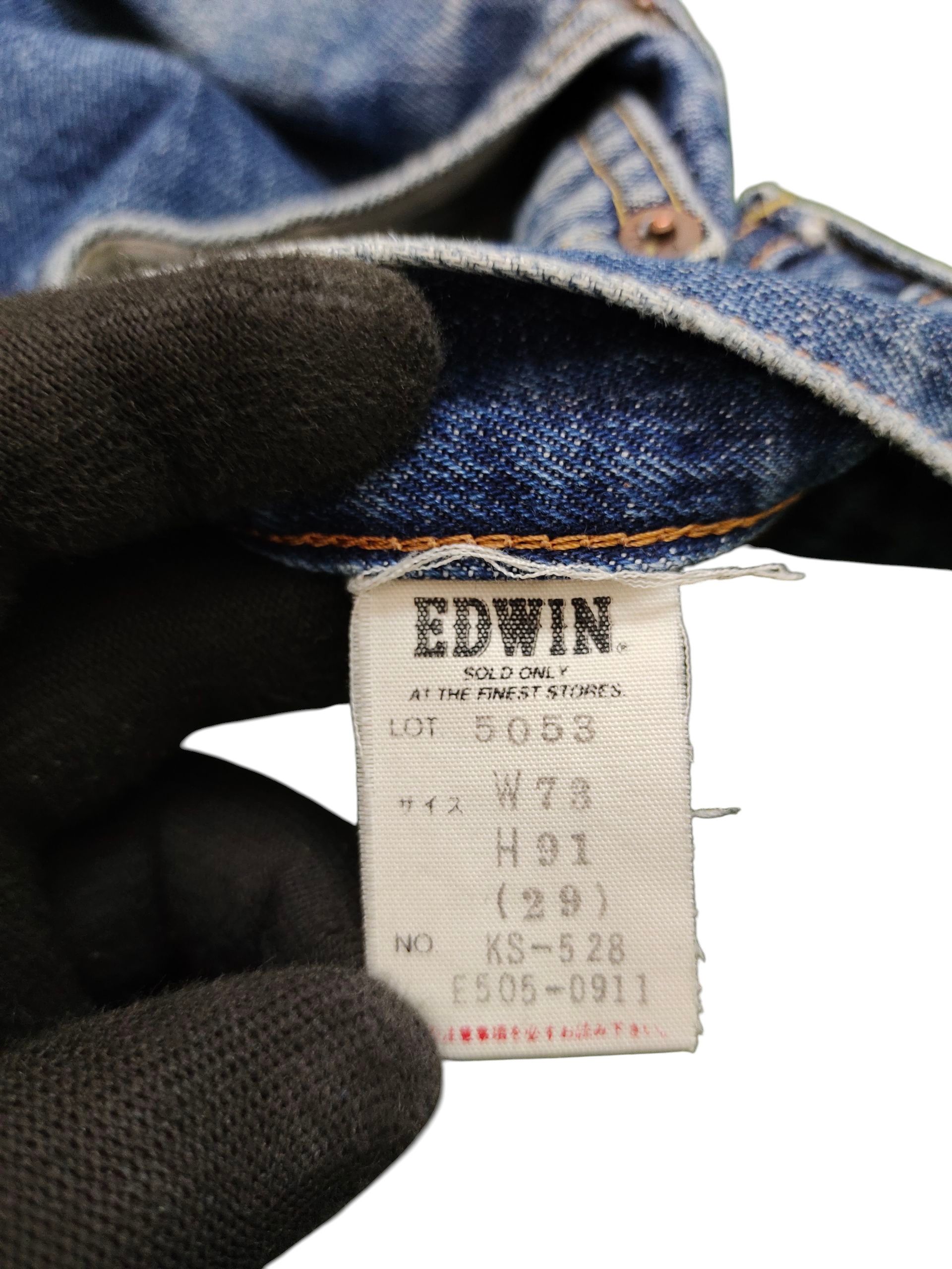 Kapital Vintage 90s Edwin 505xx Selvedge Dirty Distress Denim Jeans Size US 29 - 11 Thumbnail