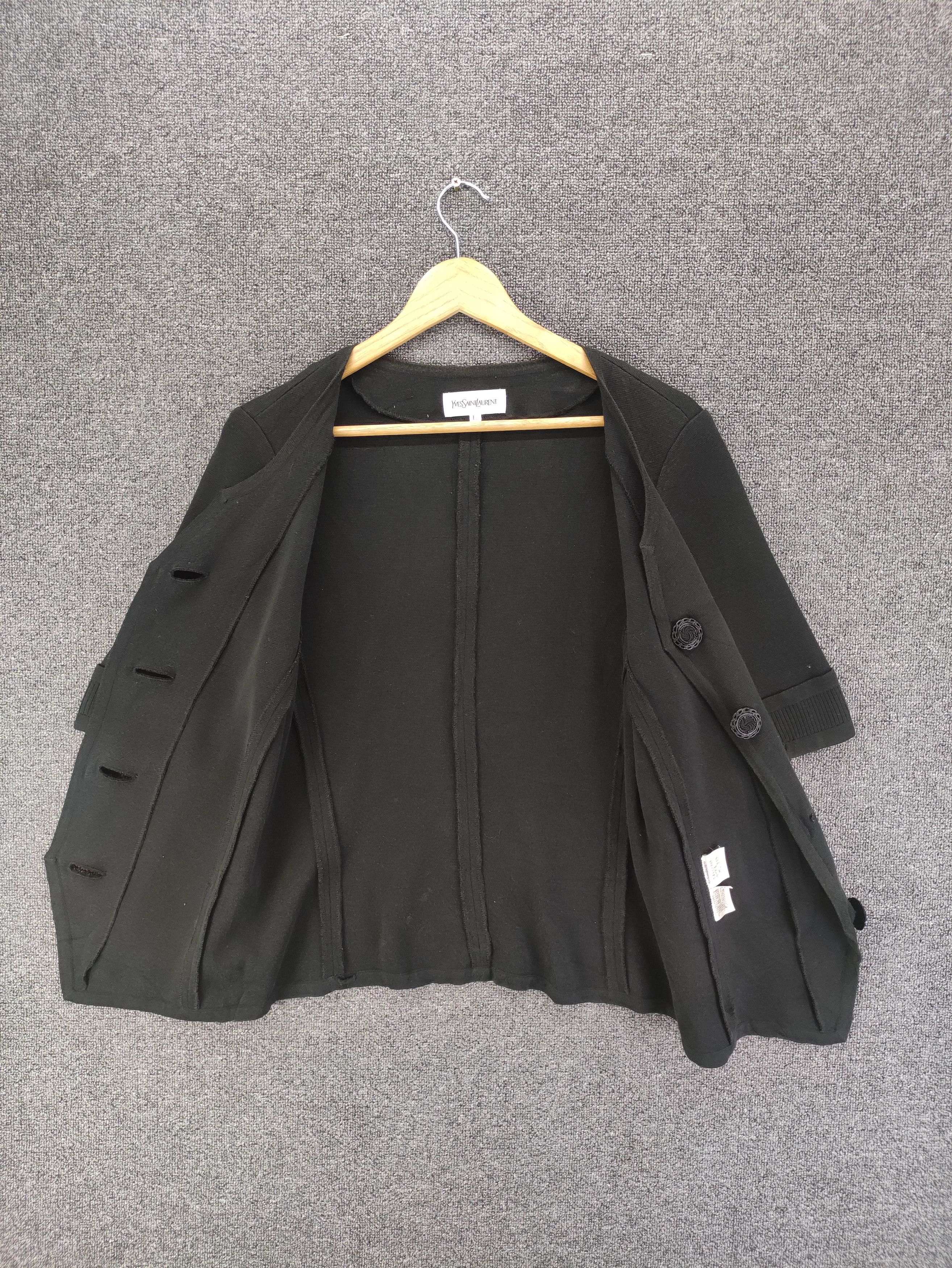 Yves Saint Laurent Vintage Yves Saint Laurent Cardigan Short Sleeve Size S / US 4 / IT 40 - 4 Thumbnail