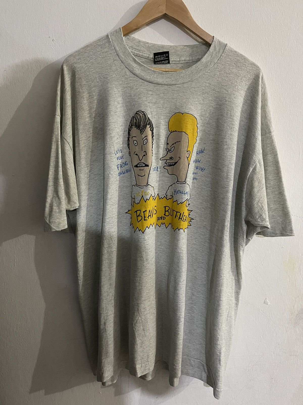 Ac/Dc × Metallica × Rock T Shirt 🔥Beavis and Butthead ACDC METALLICA ...