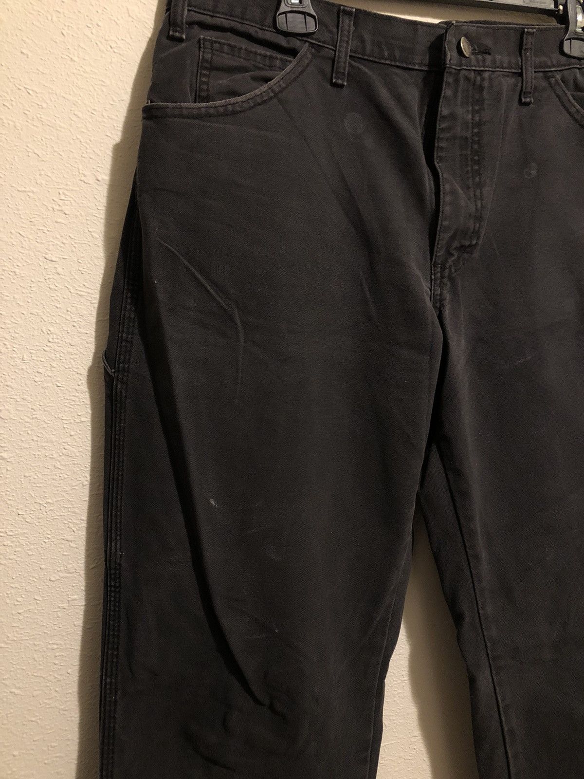 Dickies × Vintage Vintage Dickies Carhartt Style Single Knee Carpenter Jeans Size US 34 / EU 50 - 3 Thumbnail
