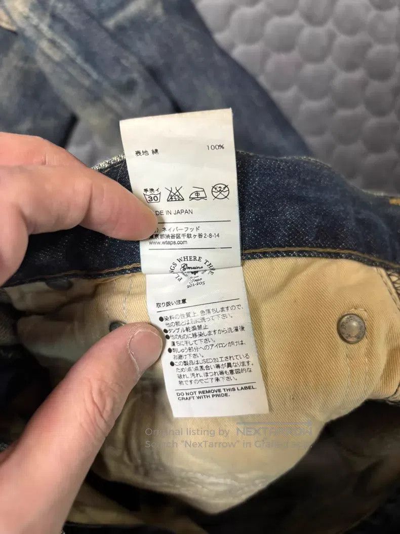 Wtaps Wtaps size S Washed Denim Jeans Size US 29 - 7 Thumbnail