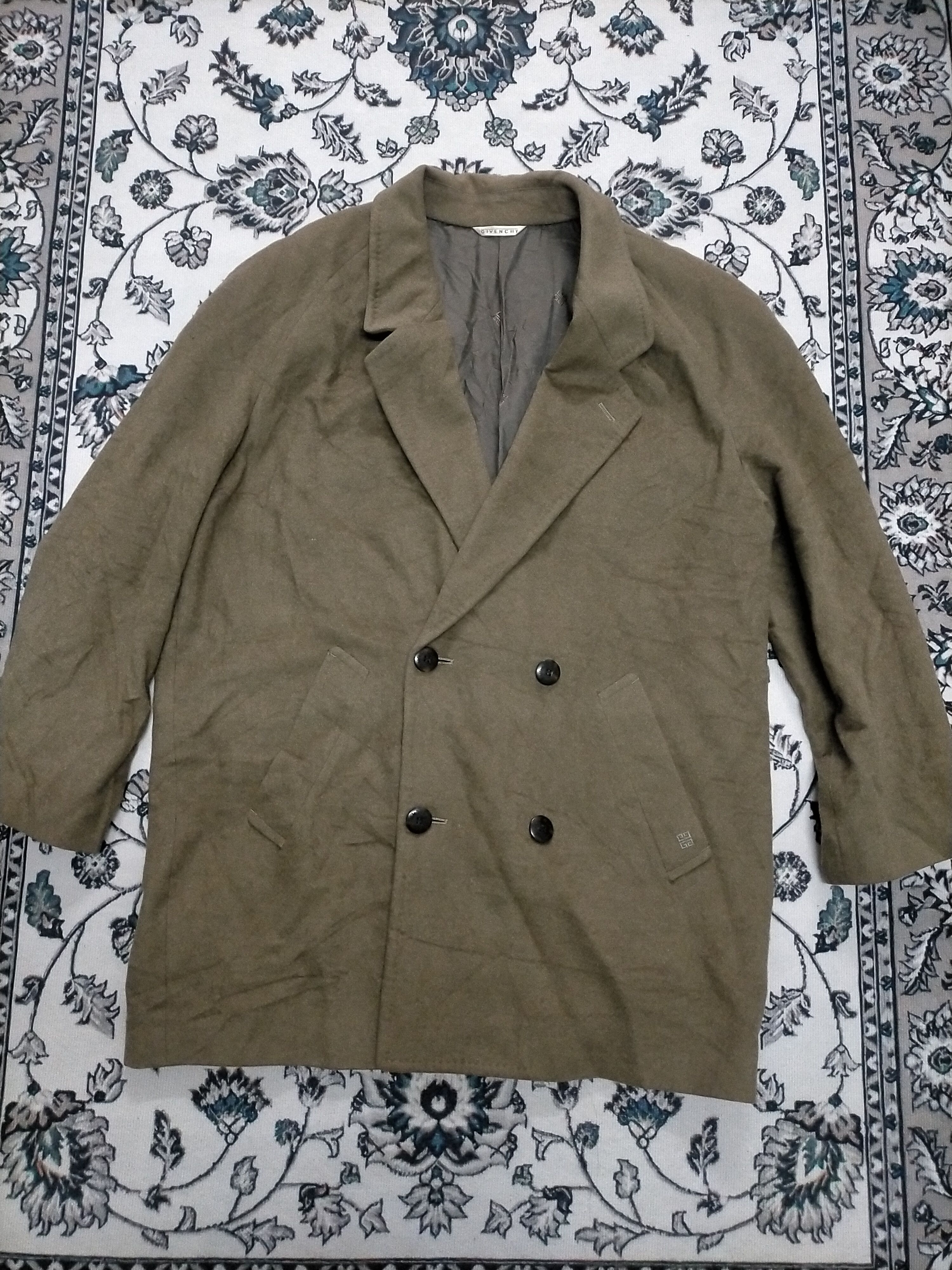 Designer × Givenchy × Vintage 🔥Vintage 🔥 Monsieur Givenchy Long Coat Size US XL / EU 56 / 4 - 1 Thumbnail