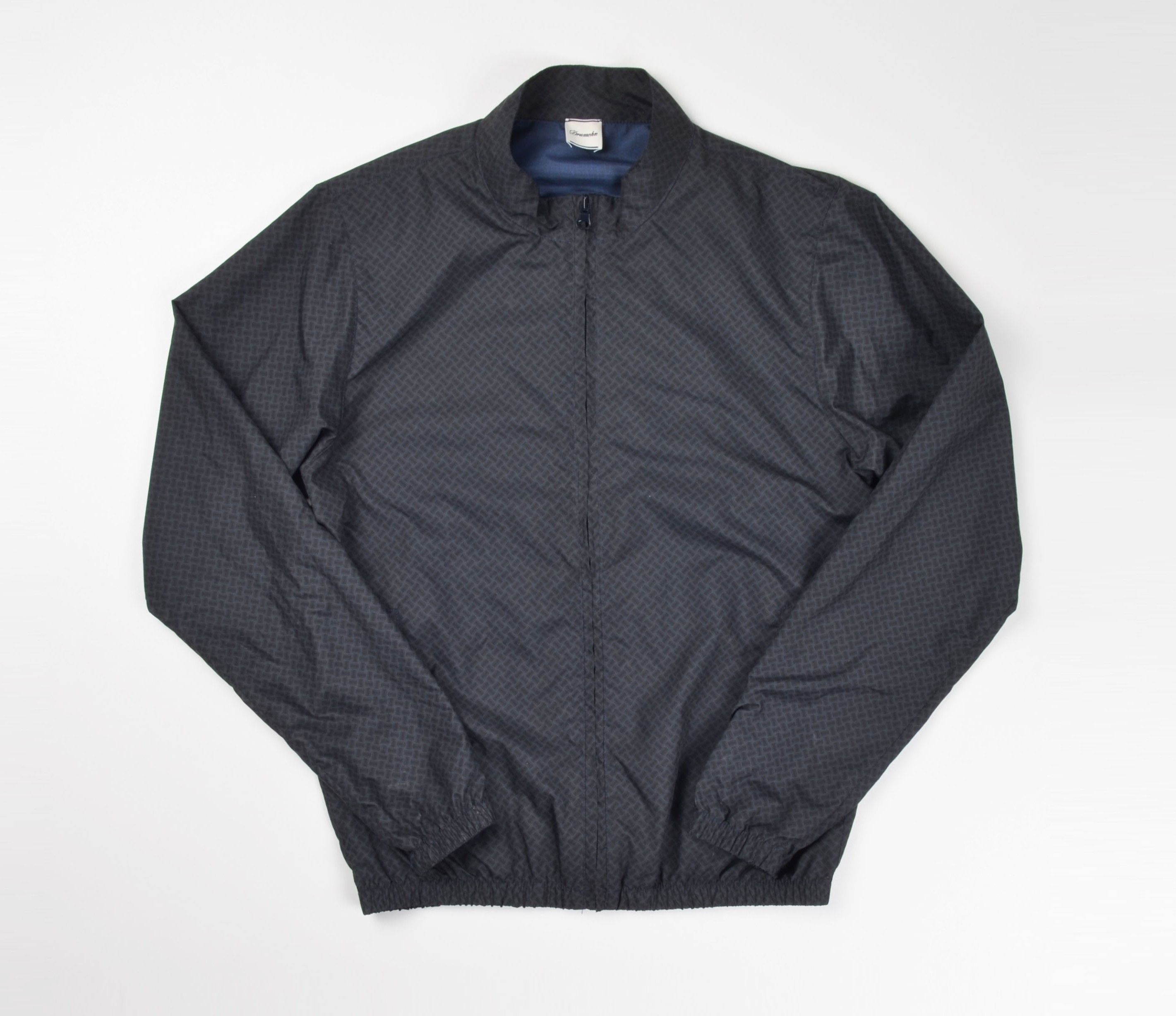 Drumohr Drumohr Charcoal Lightweight Windbreaker Jacket Full Zip Size US S / EU 44-46 / 1 - 1 Thumbnail