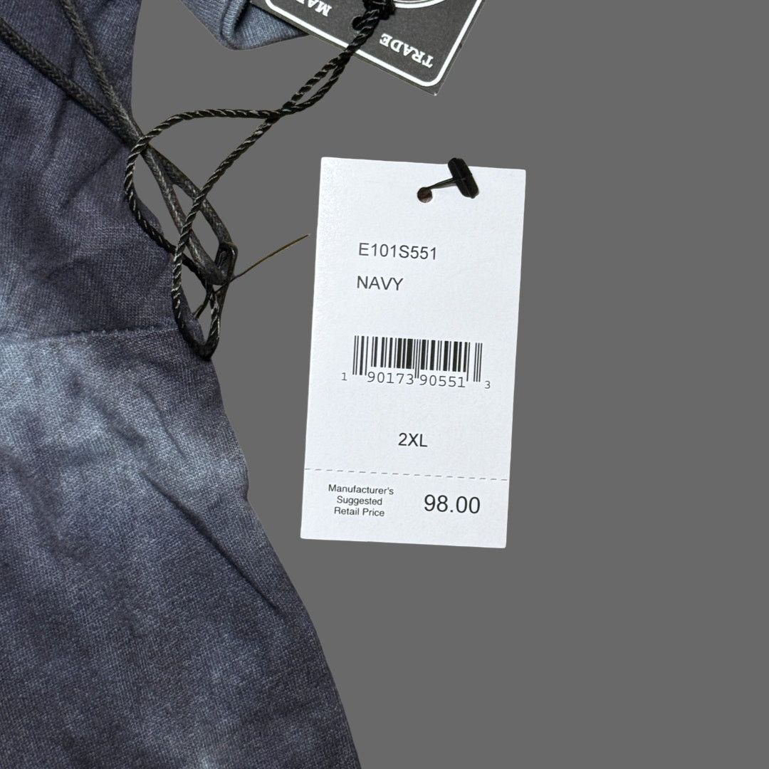 Prps PRPS Goods & Co. Tie-Dye Graphic Tee Size XXL Navy NWT Size US XXL / EU 58 / 5 - 6 Thumbnail