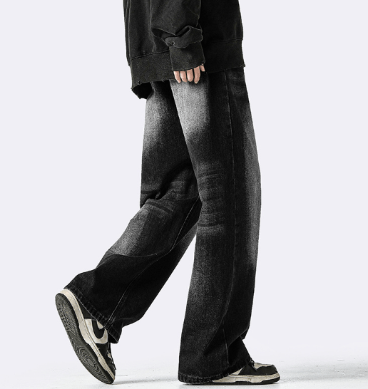Japanese Brand × Jean Vintage distressed washed American straight casual jeans Size US 32 / EU 48 - 5 Thumbnail