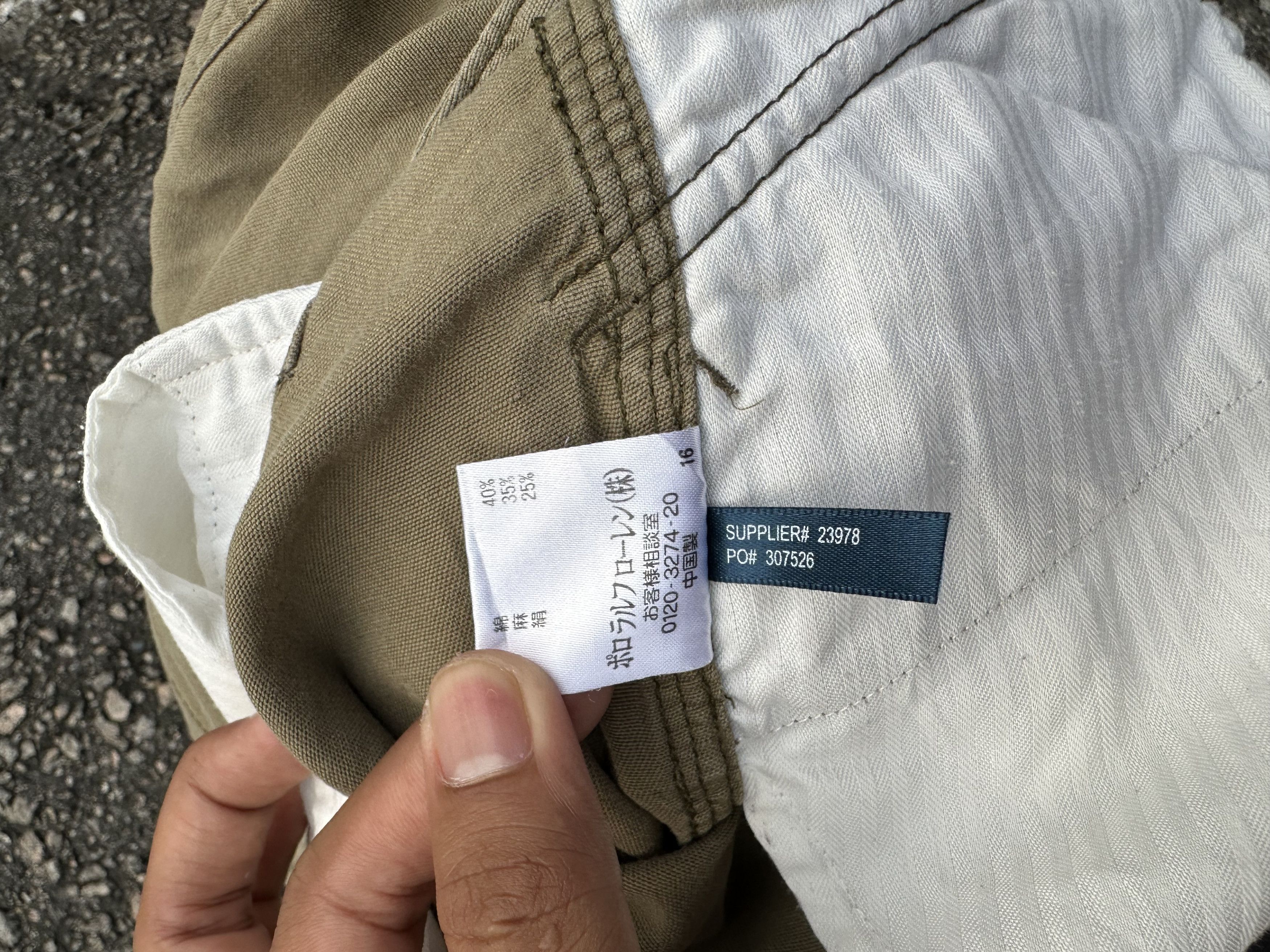 Japanese Brand CARGO PANTS POLO RALPH LAUREN SENDITIONARIES MULTIPOCKET Size US 29 - 15 Thumbnail