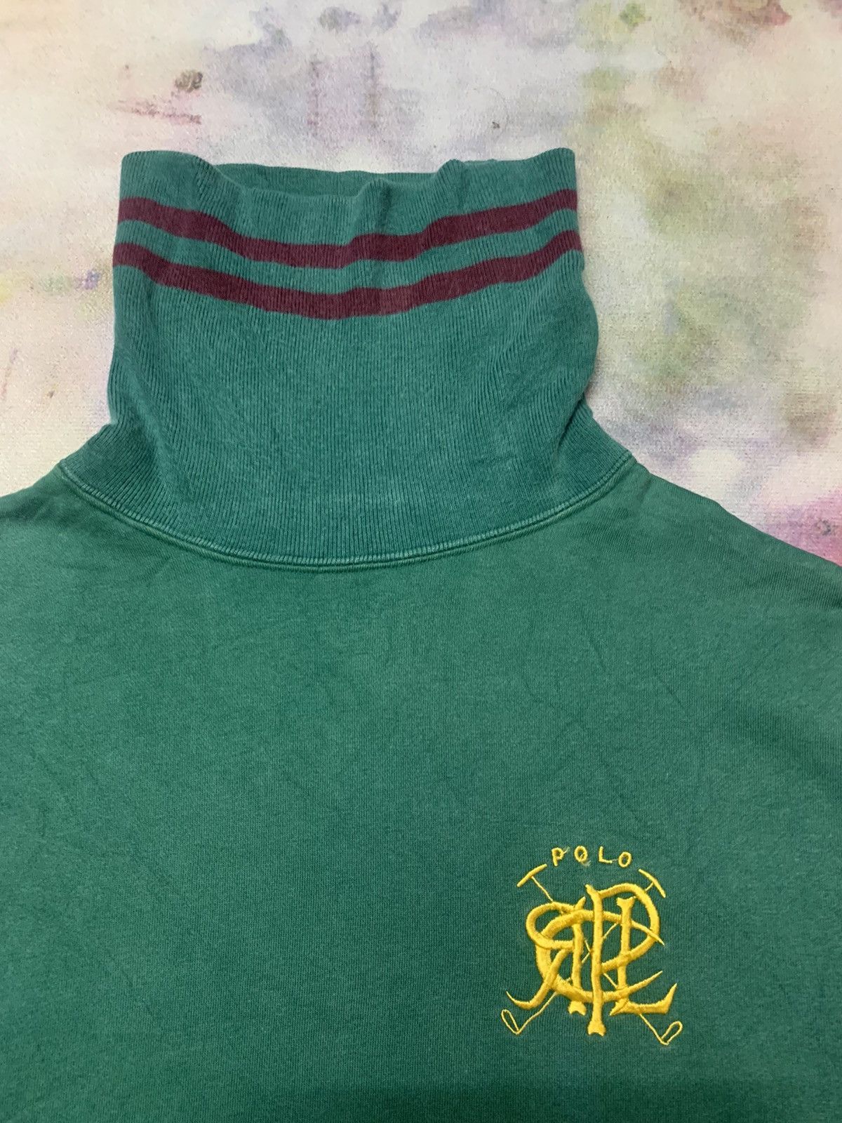 Ralph Lauren Vintage PRLC Turtleneck Sweatshirt Size US M / EU 48-50 / 2 - 5 Thumbnail