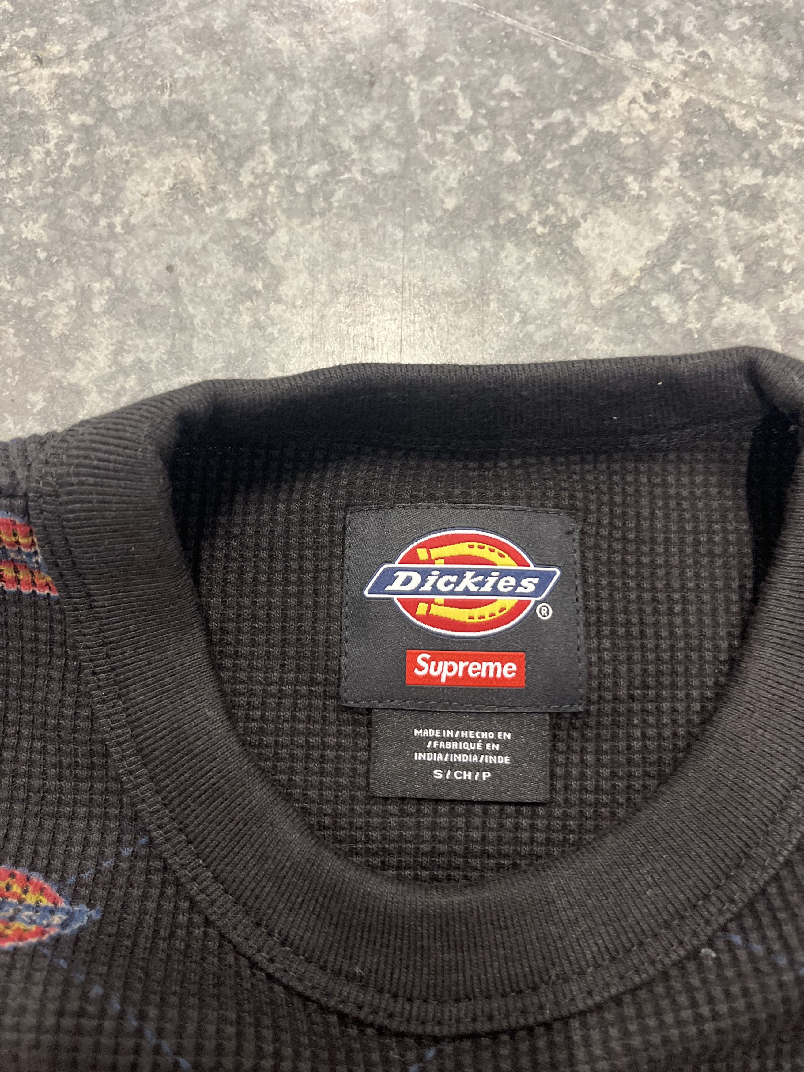 Dickies × Supreme Supreme x Dickies Thermal Black Sz S Size US S / EU 44-46 / 1 - 4 Thumbnail