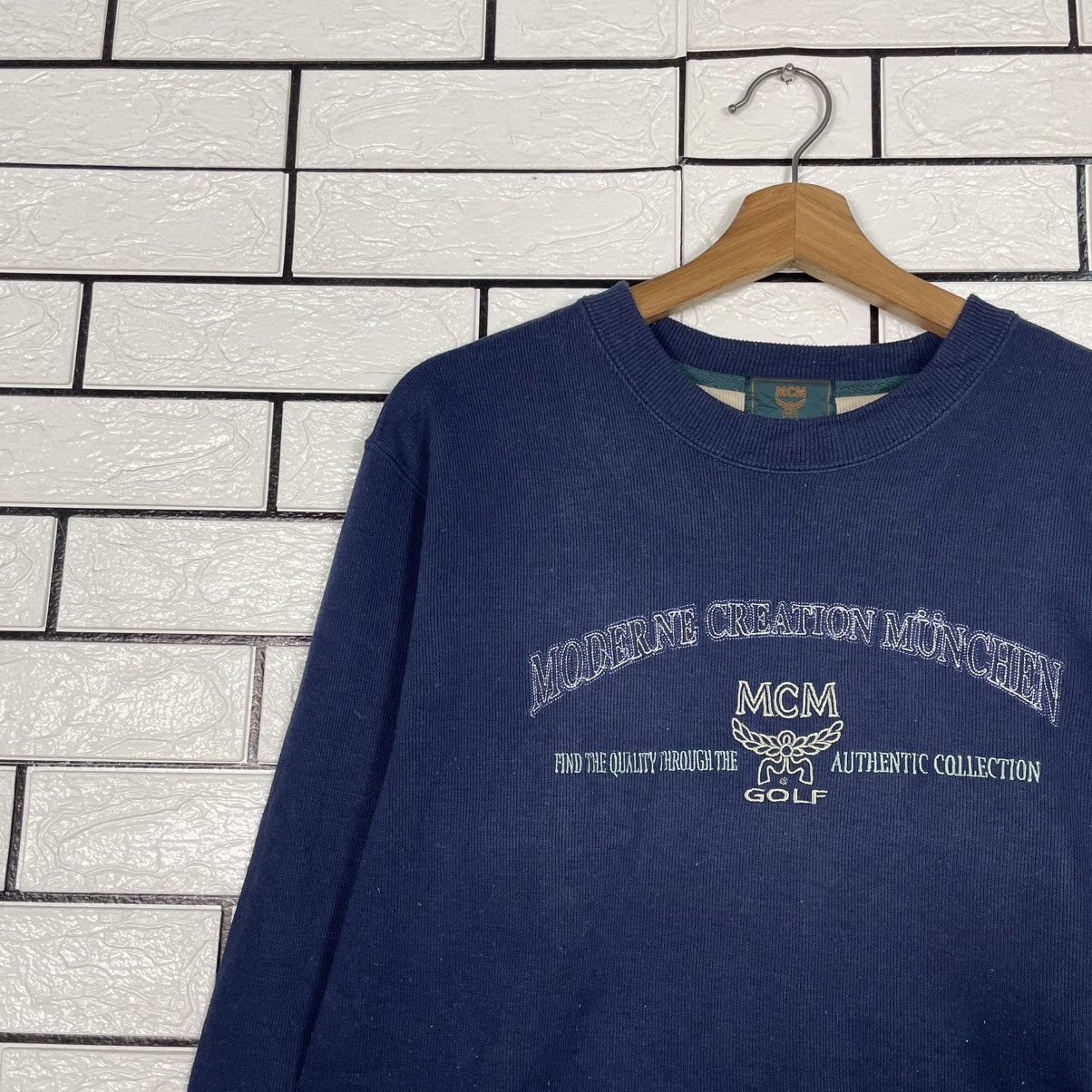 MCM MCM Golf Big Logo Sweatshirt Size US M / EU 48-50 / 2 - 6 Thumbnail