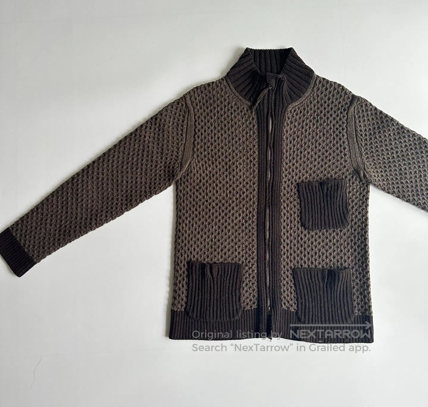 Takahiromiyashita The Soloist. takahiromiyashita thesoloist 11AW Zipper Sweater| Size US XS / EU 42 / 0 - 2 Thumbnail