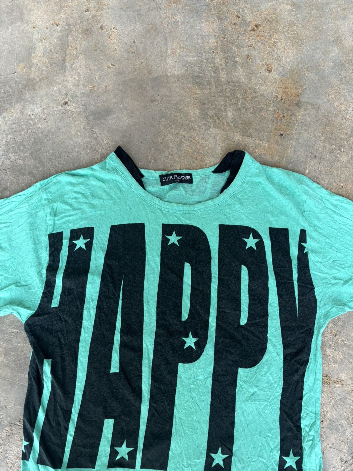 Hysteric Glamour Y2k Cute Paradise Happy Logo Tshirt Size L / US 10 / IT 46 - 4 Thumbnail