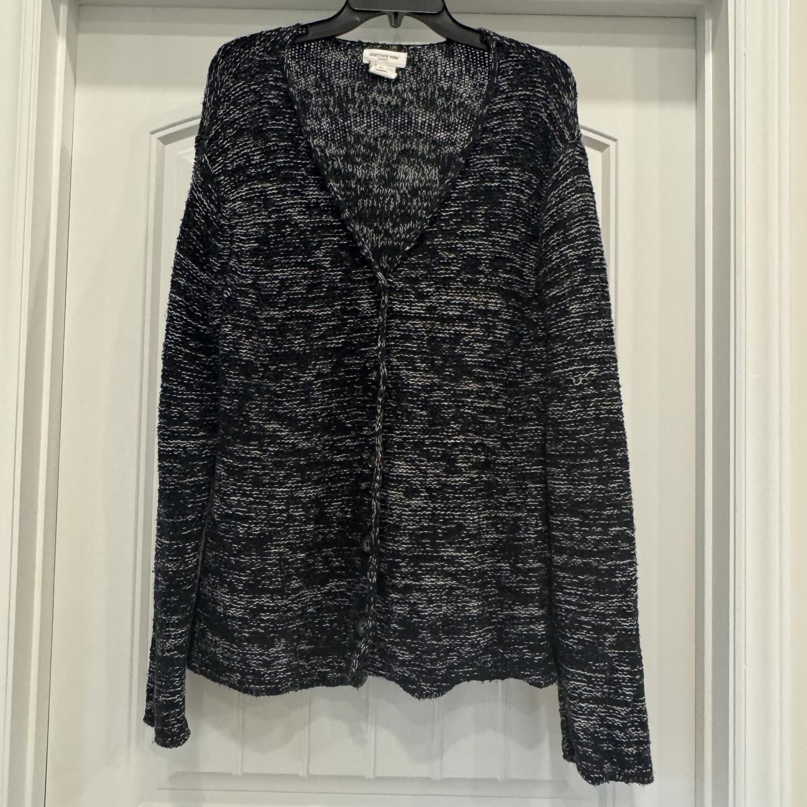 Other Jones New York Sport XL Women's Black Carnigan Size XL / US 12-14 / IT 48-50 - 1 Thumbnail
