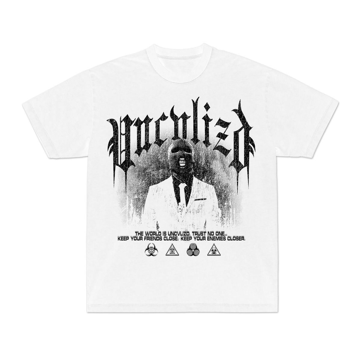 UNCVLIZD Uncvlizd Trust No One Tshirt Men’s Size Large Size US L / EU 52-54 / 3 - 1 Preview