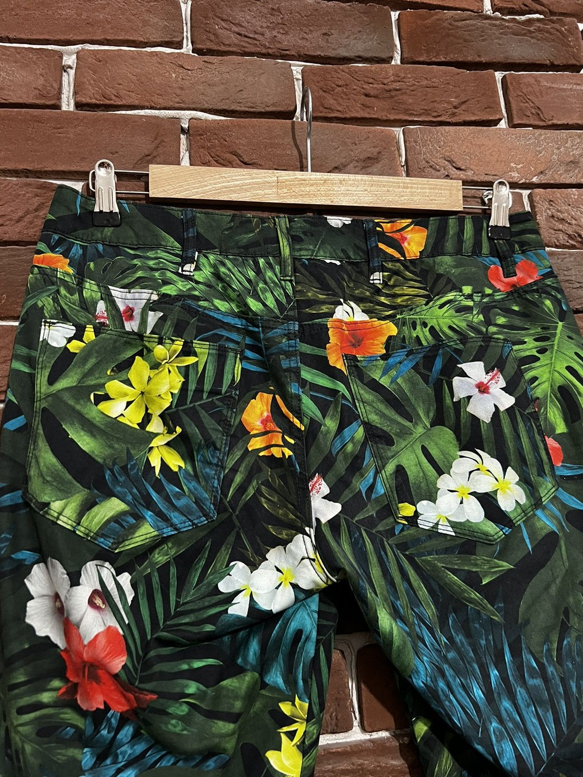G-Star × Pharrell Rare Pharrell GStar Raw 28x32 Flower Biker Pant AvantGarde Size US 28 / EU 44 - 5 Thumbnail