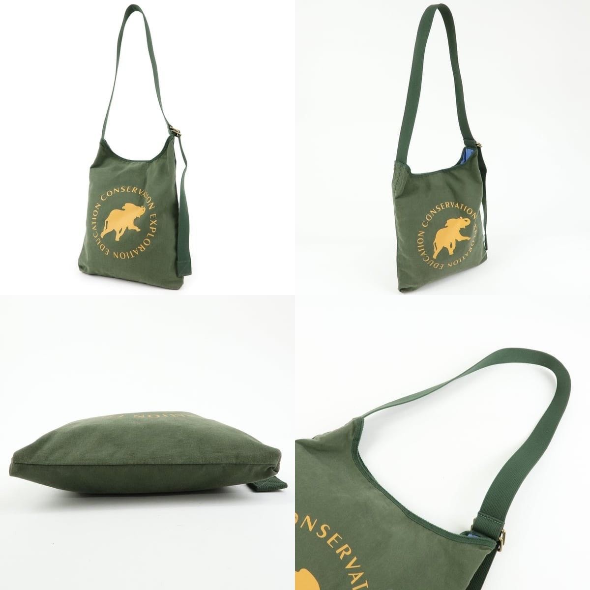 Huntington Hunting World Conservation Exploration Canvas Crossbody Bag Size ONE SIZE - 3 Thumbnail