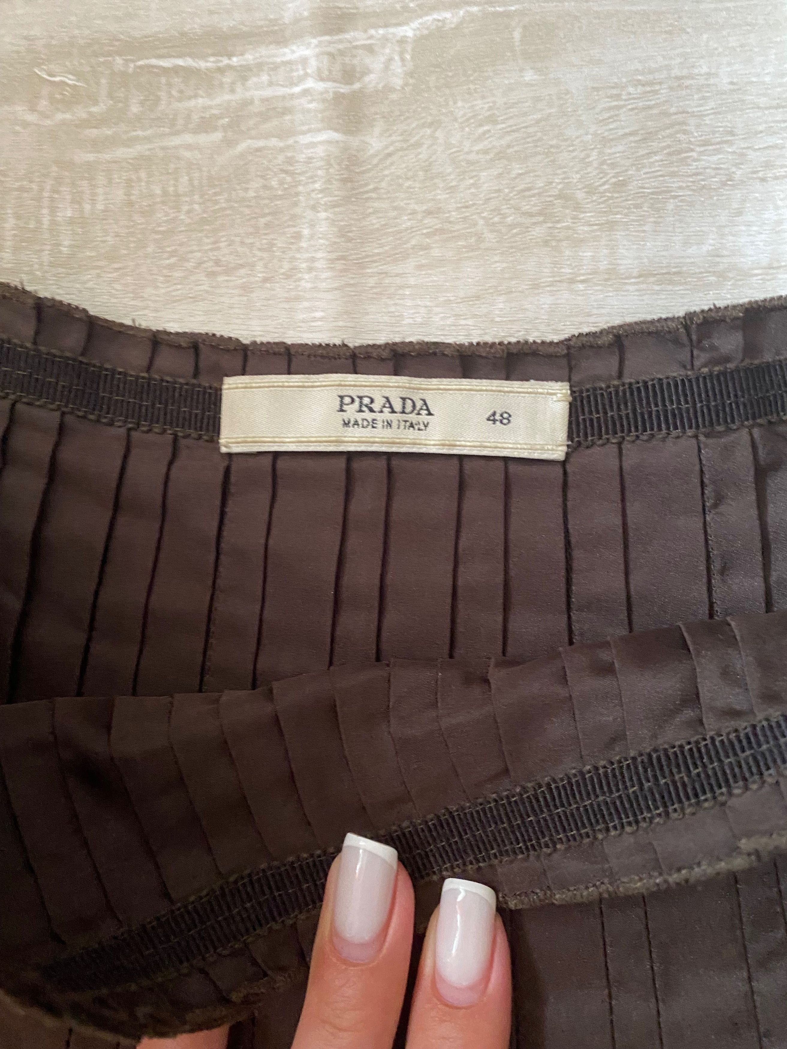 Prada Prada Milano Silk Shirt Size 34" / US 12 / IT 48 - 2 Thumbnail