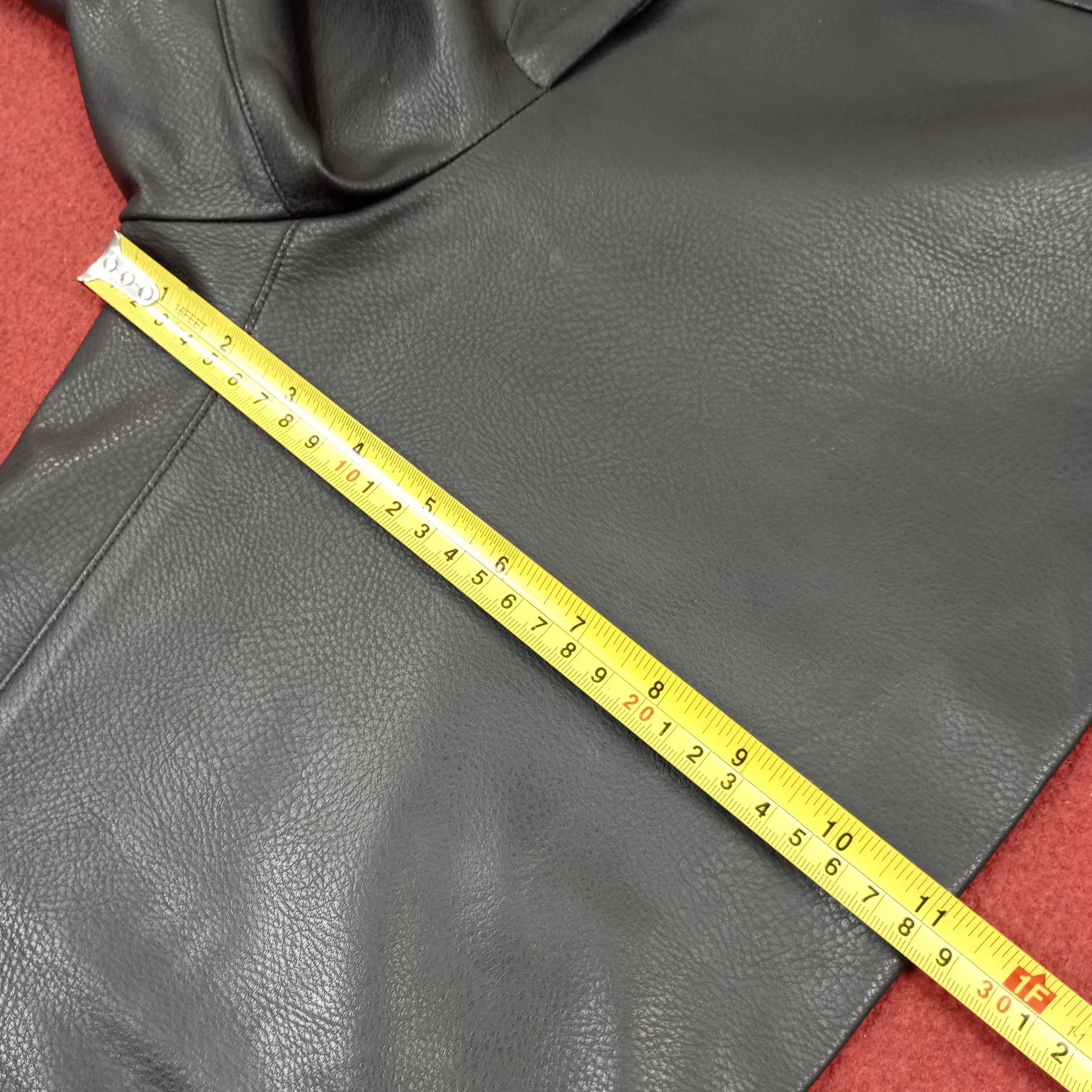 Marella Marella Tricot Fashion Style Leather Pants Size 28" / US 6 / IT 42 - 8 Thumbnail