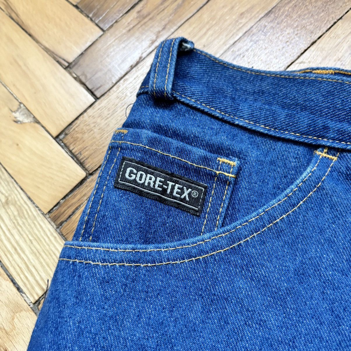 Other Vintage Gore-Tex Baggy Jeans 90’s Rukka Outdoor Selvage Y2K Size US 32 / EU 48 - 5 Thumbnail