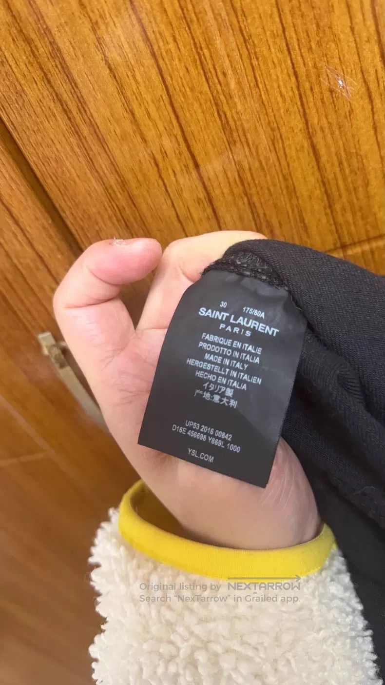 Saint Laurent Paris Saint Laurent Paris Multi-Zipper Biker Pants i Size US 30 / EU 46 - 5 Thumbnail