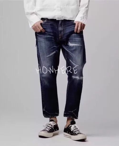 Vanquish VANQUISH & FRAGMENT King Lightning Cut Washed 9Denim W34 Size US 34 / EU 50 - 9 Thumbnail