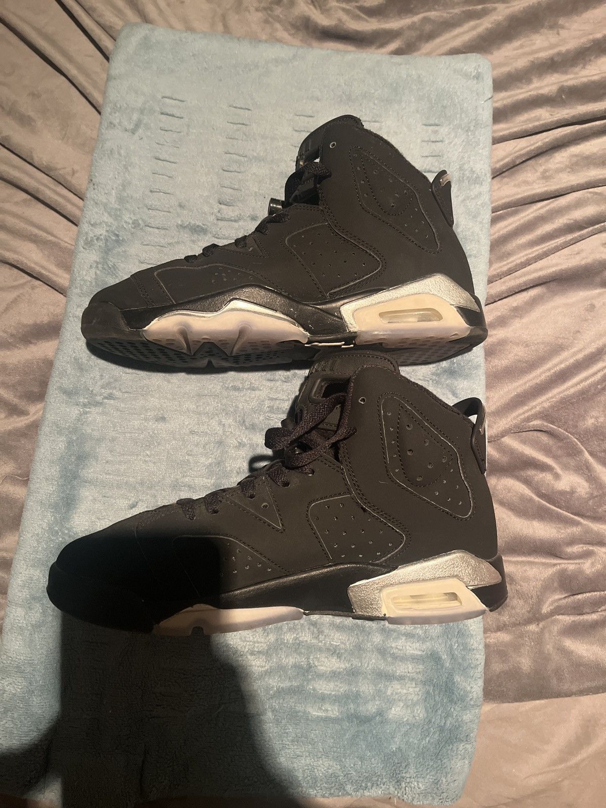Jordan Brand jordan 6 metallic silver gs Size US 5.5 / EU 38 - 2 Thumbnail