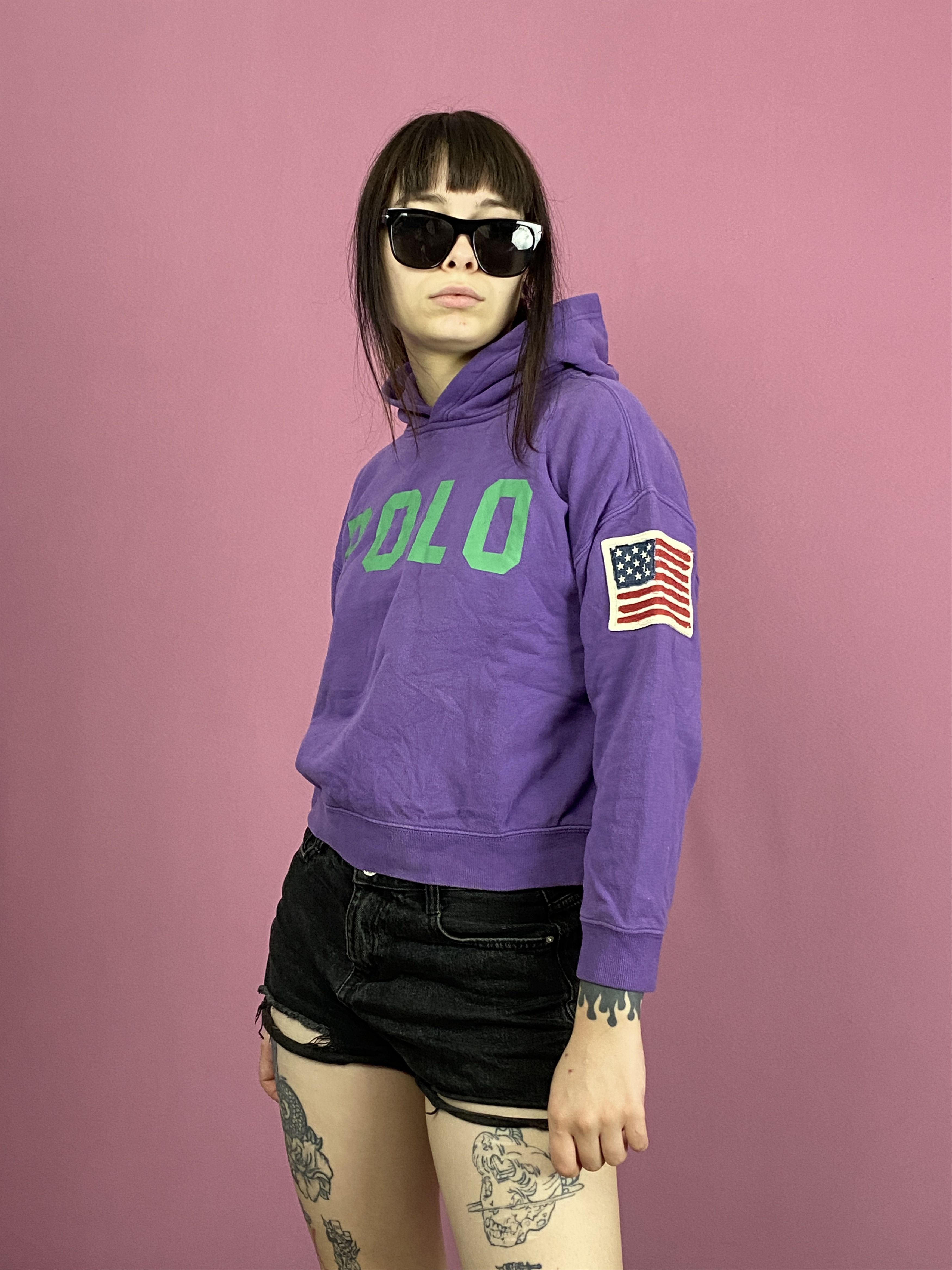 Polo Ralph Lauren × Ralph Lauren Polo Ralph Lauren Vintage Girls Hoodie - 12-14Y Size XS / US 0-2 / IT 36-38 - 2 Thumbnail