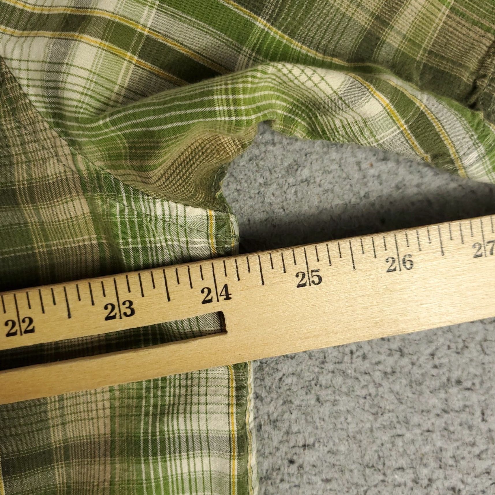 The North Face The North Face Shirt Mens XL Blue Plaid Button-Up Short Sleeve Casual, Button, Collared, Cotton Blend, Regular, Men, The North Face Size US XL / EU 56 / 4 - 5 Thumbnail