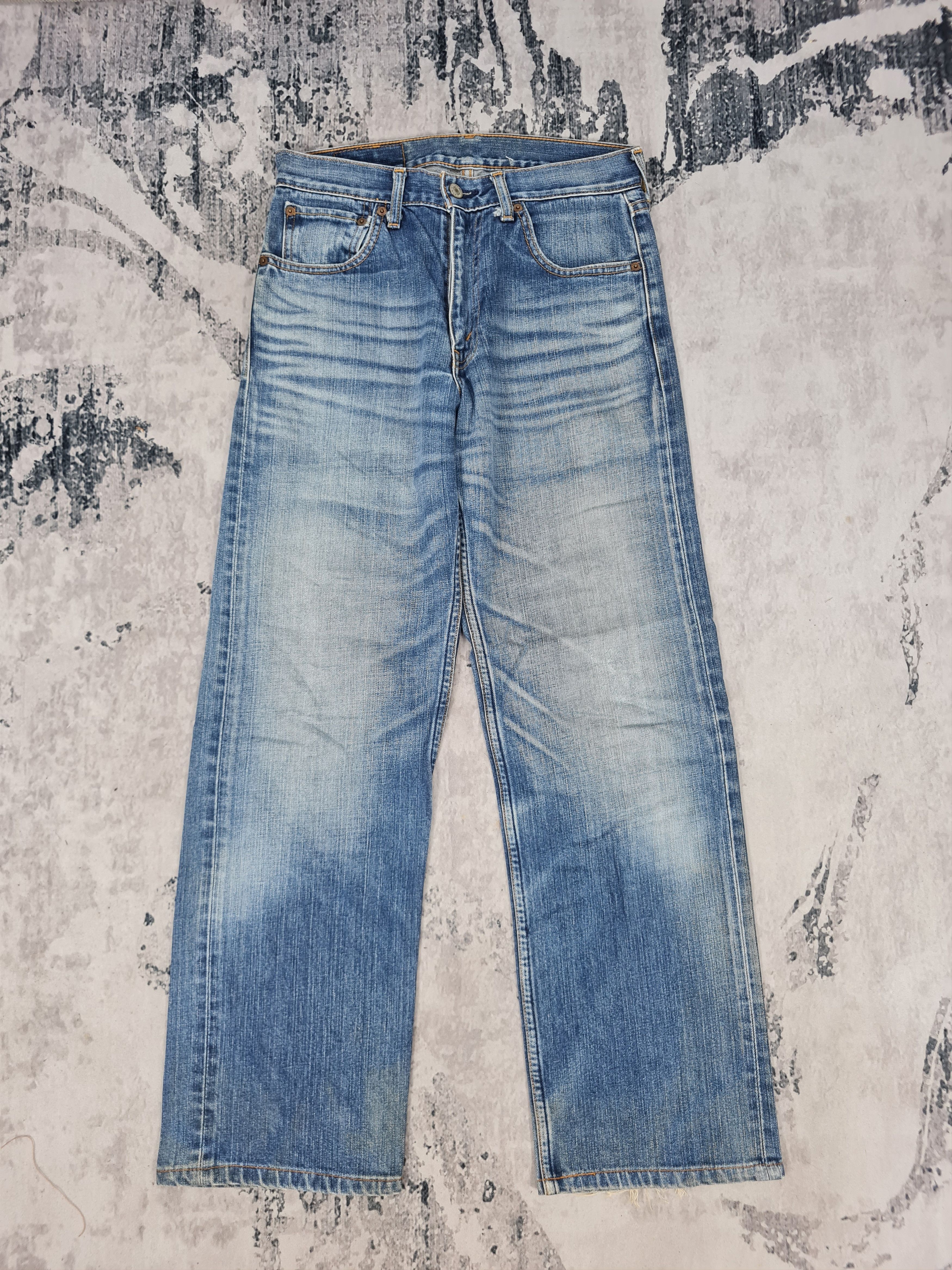 Levi's Vintage Clothing Vintage LEVIS 534 Straight Cut Blue Jeans L0370 Size 30X29.5 Size US 30 / EU 46 - 1 Thumbnail