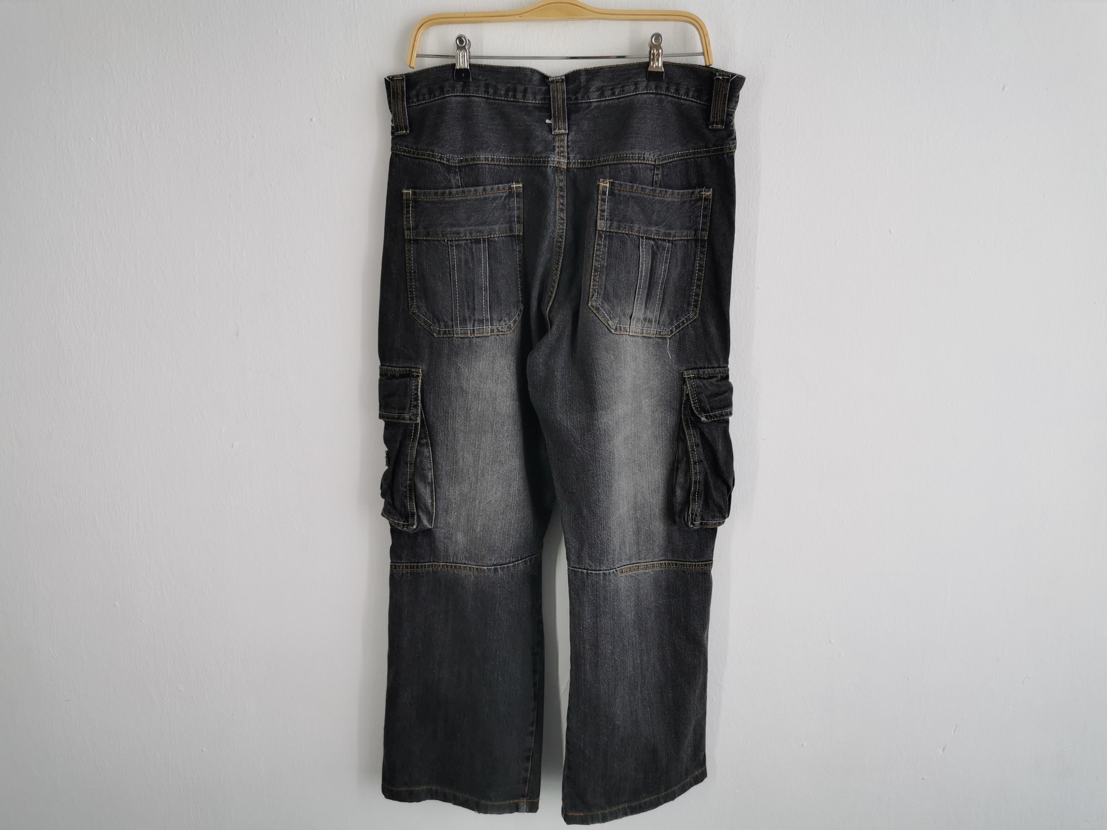 Vintage Vintage Size XL Piko Surf Denim Cargo Pants Waist 36 Size US 36 / EU 52 - 3 Thumbnail