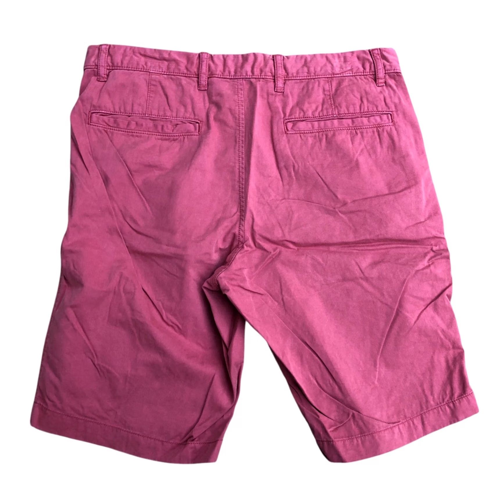 Uniqlo UNIQLO Chino Shorts Men MEDIUM Red Pockets Bottoms Shirt/Shorts Size US 34 / EU 50 - 2 Thumbnail