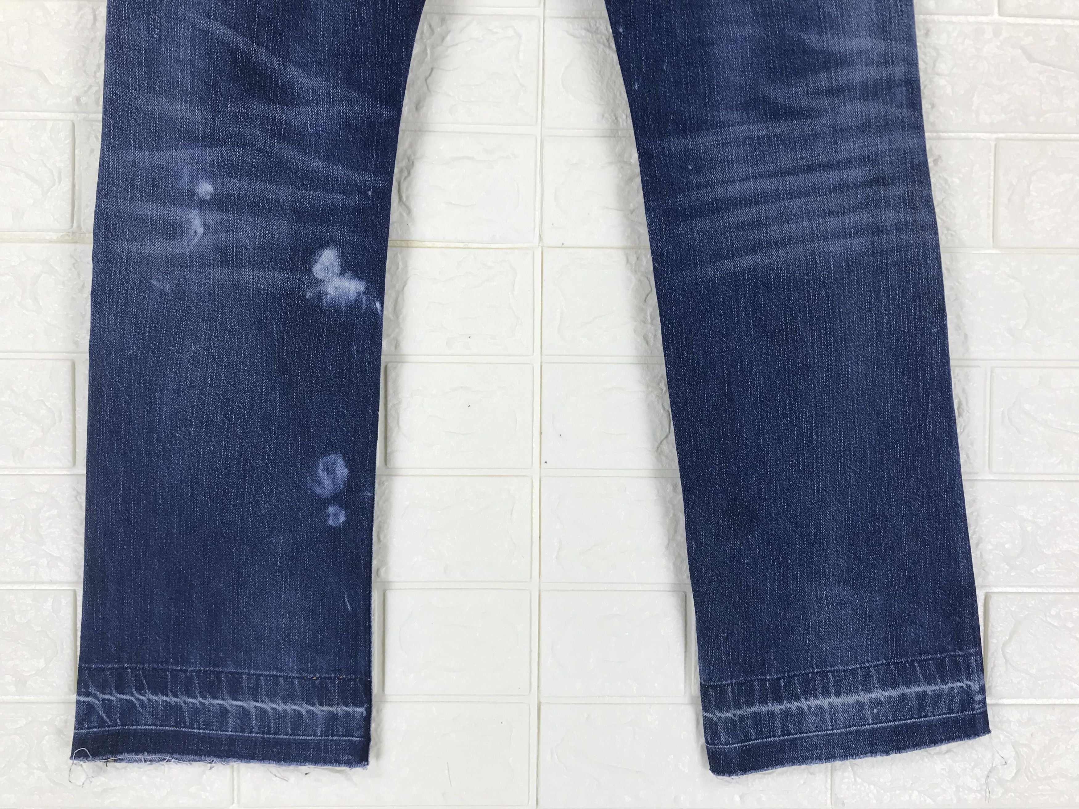 Diesel Vintage Diesel Distressed Denim Faded Blue Jeans Size US 29 - 8 Thumbnail