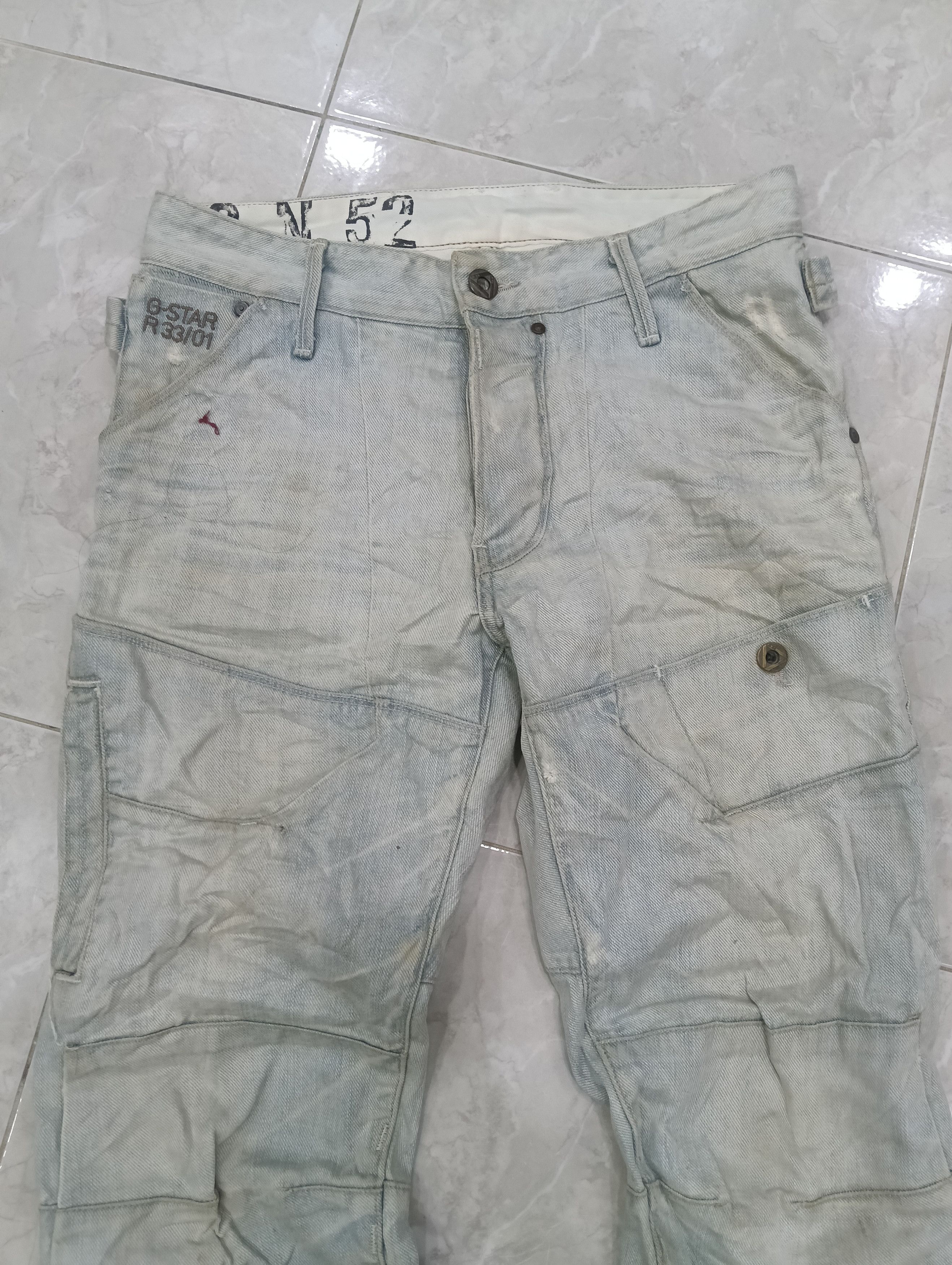 G-Star × Pharrell G-Star R 33/01 Jeans Size US 31 - 2 Thumbnail