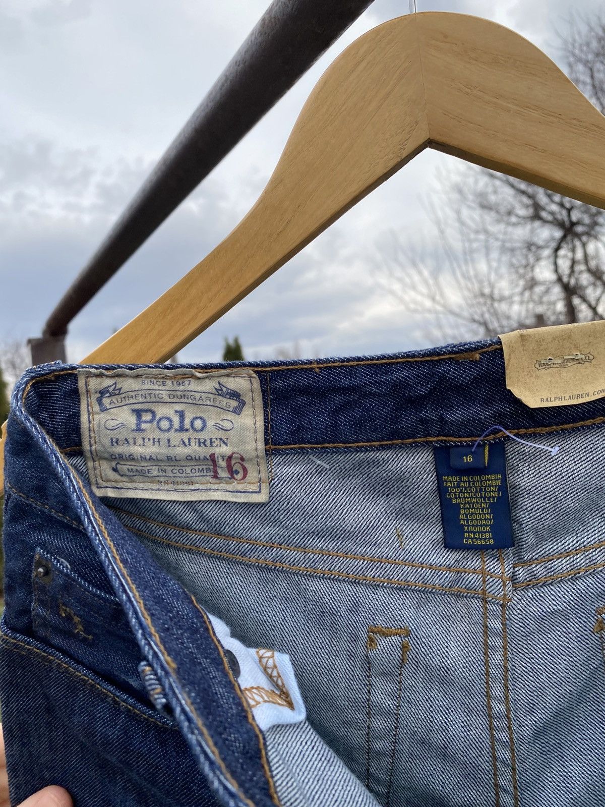 Polo Ralph Lauren Polo Ralph Lauren Authentic Dungarees Jeans Vintage W30 L32 Size 38" / US 16 / IT 52 - 6 Thumbnail