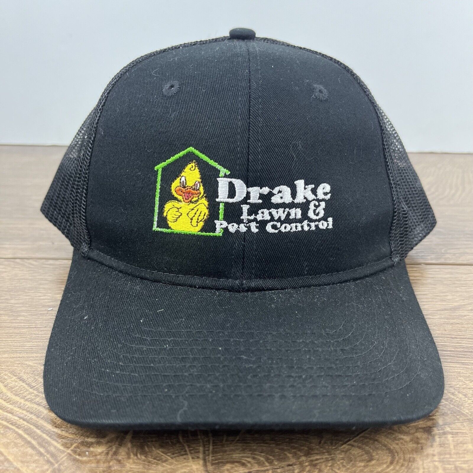 Other Drakes Lawn & Pest Control Snapback Hat Black Hat Adjustable Size ONE SIZE - 6 Thumbnail