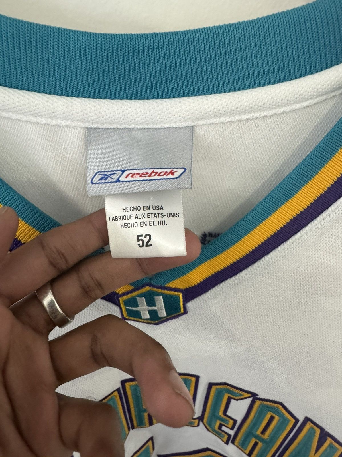 NBA × Vintage JAMAL MASHBURN VTG JERSEY Size US L / EU 52-54 / 3 - 3 Thumbnail