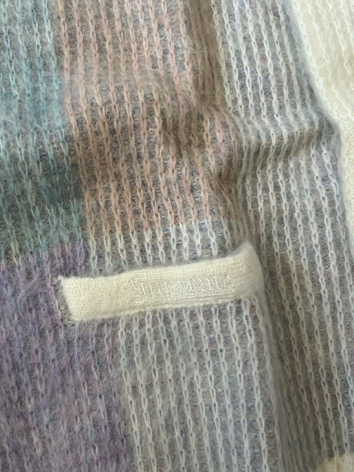 Supreme Supreme Brushed Grid Cardigan Size US L / EU 52-54 / 3 - 6 Thumbnail