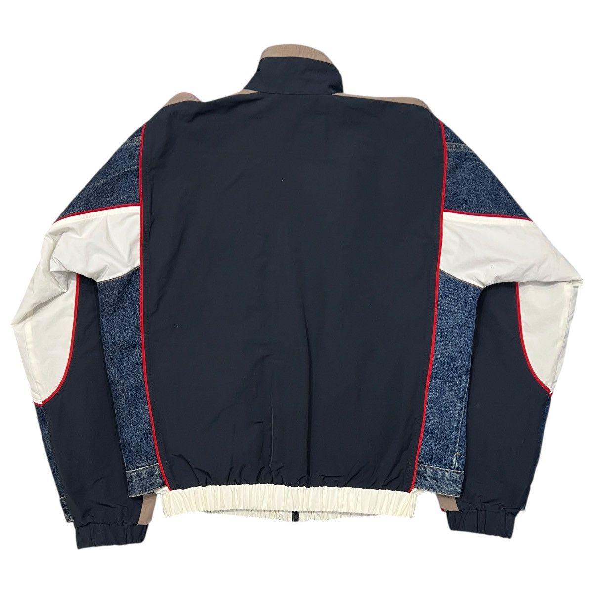 Martine Rose Martin Rose 2019SS Hybrid Denim Track Jacket Size US M / EU 48-50 / 2 - 12 Thumbnail